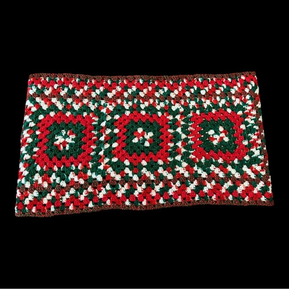 Handcrafted Christmas Table Runner/Lap Blanket - NEW!